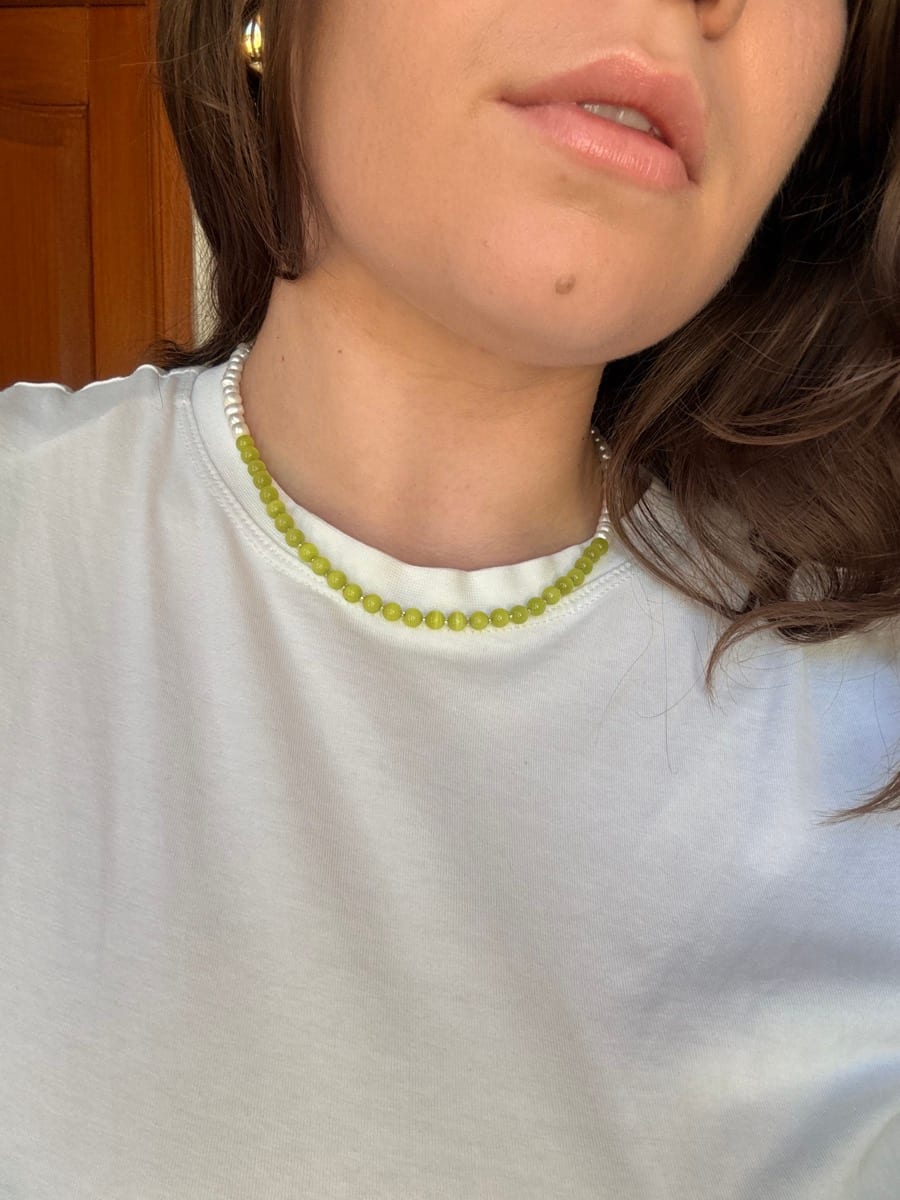 Collier Matcha Latte